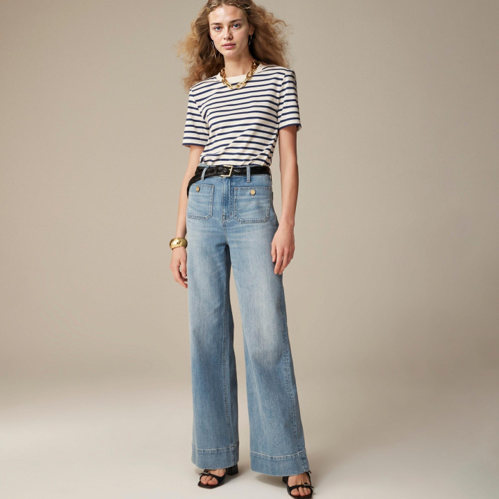 Mia | Komfortable Jeans mit weitem Bein