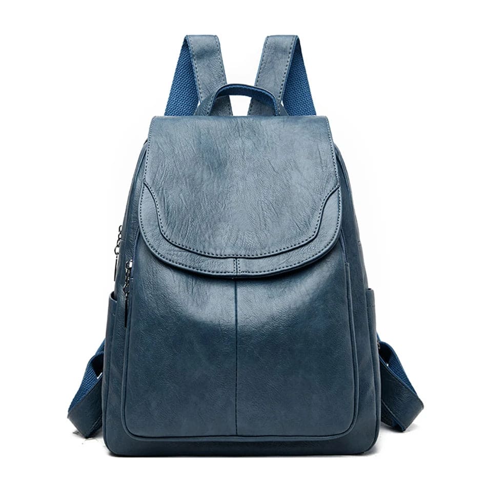 Maya| Anti-Diebstahl Rucksack aus Leder