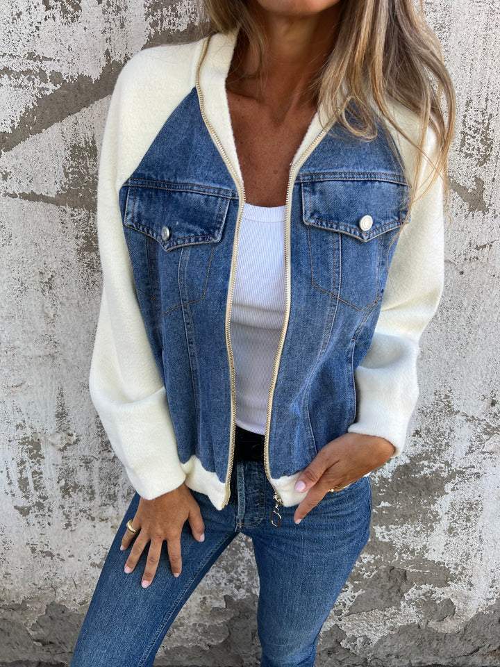 Moderne Denim Jacke für Damen