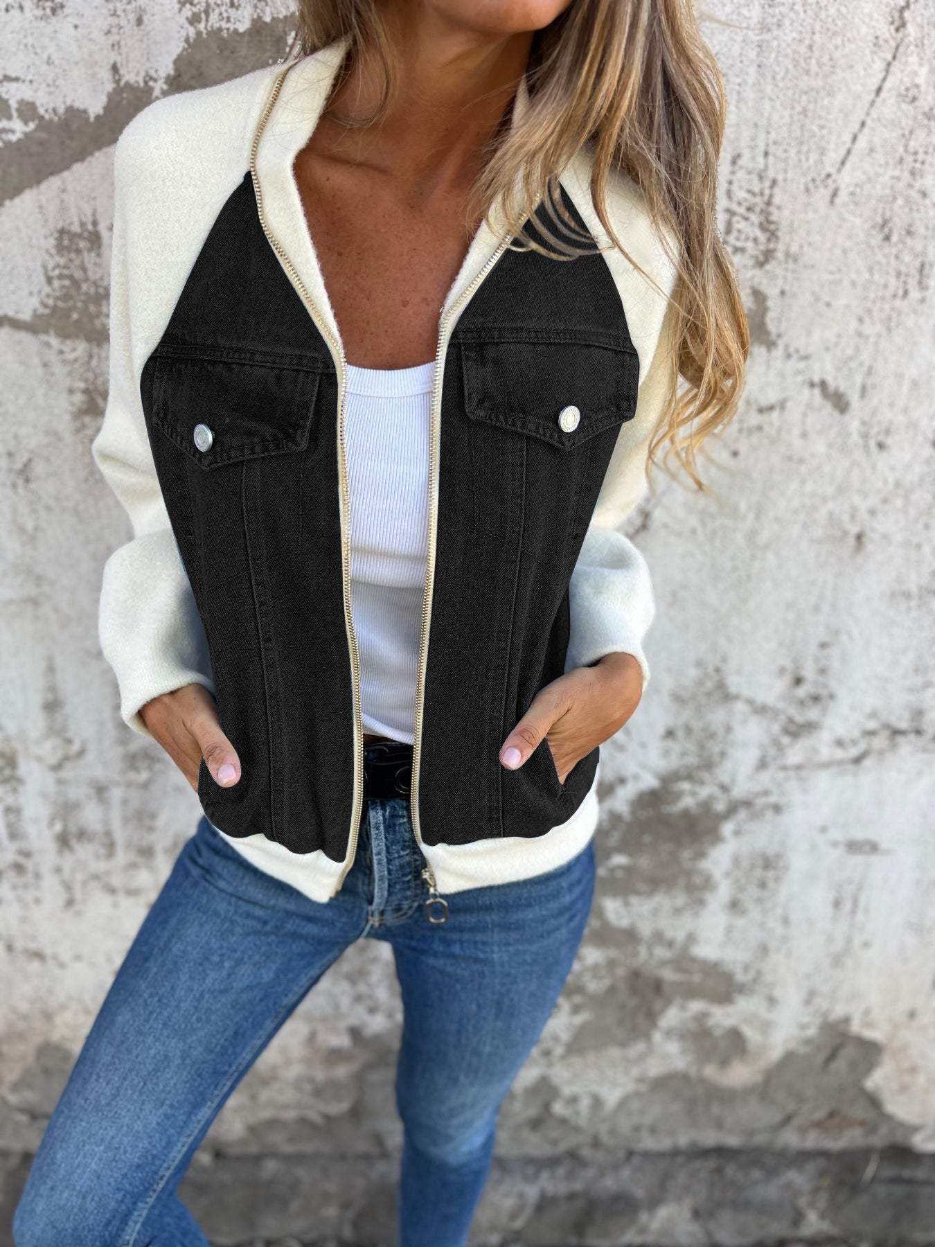 Moderne Denim Jacke für Damen