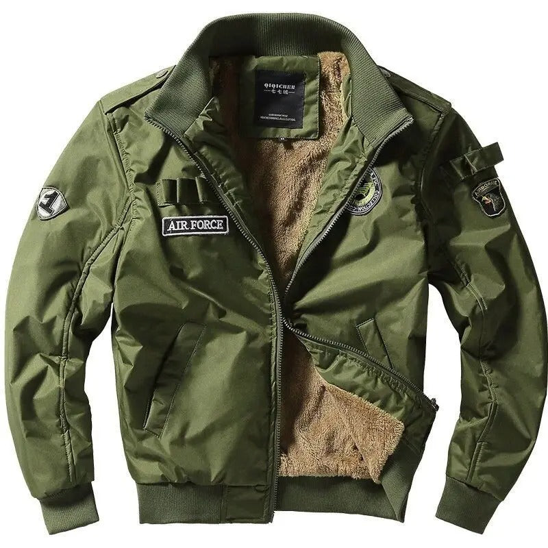 Louis - Herren Winterjacke Militärstil