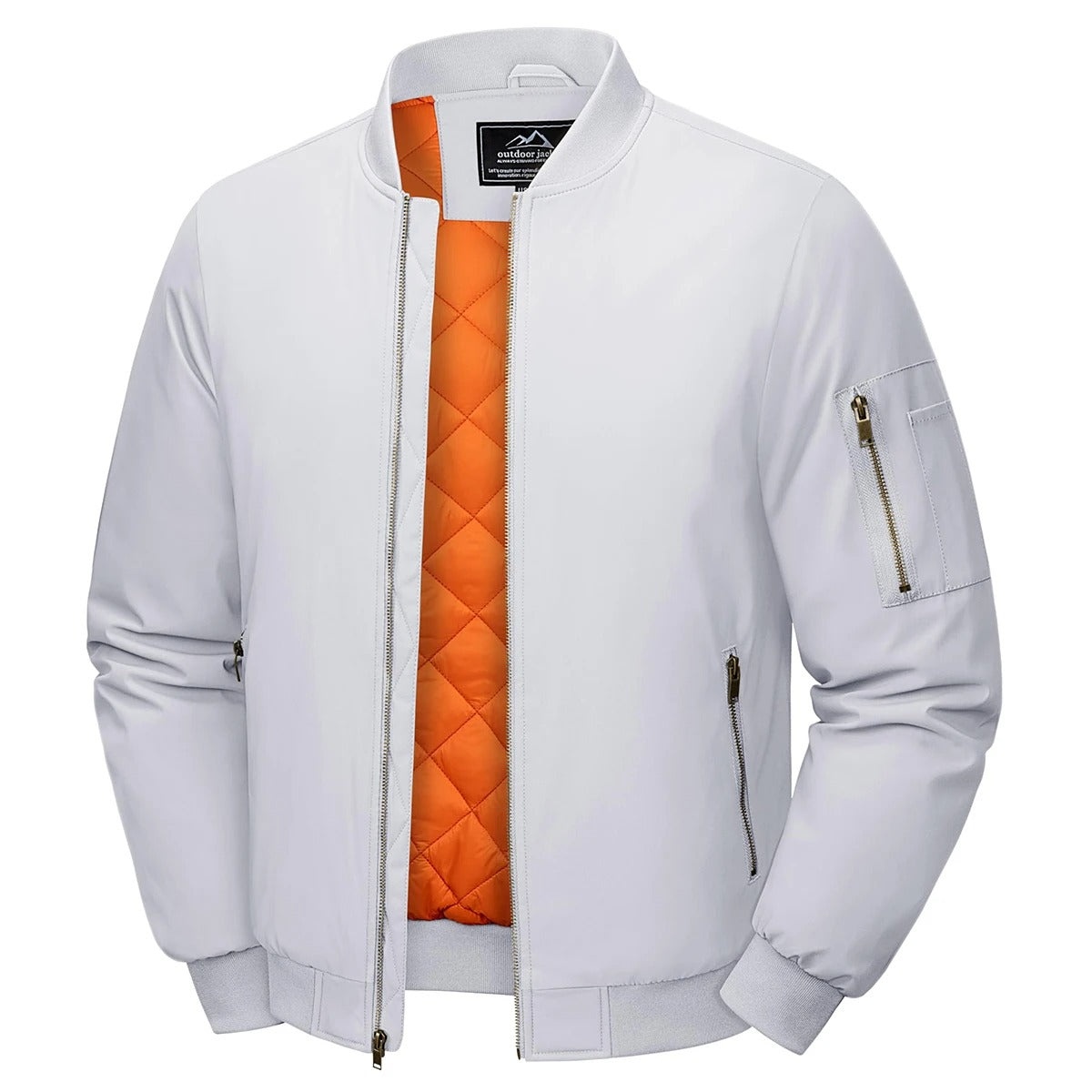 Travis - Herren Klassische Bomberjacke Herbst