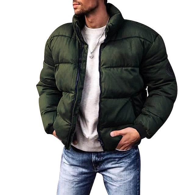 Dazy - Warme Daunen-Winterjacke für Herbst und Winter für Herren