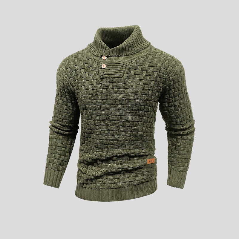 Benjie – Stylischer Thermo-Herbst-Strickpullover für Herren