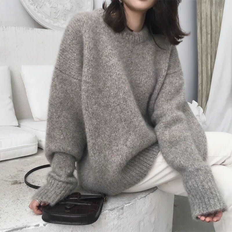 Margarette – Stilvoller Herbst-Pullover mit langen Ärmeln für Damen