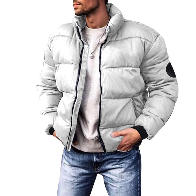 Dazy - Warme Daunen-Winterjacke für Herbst und Winter für Herren