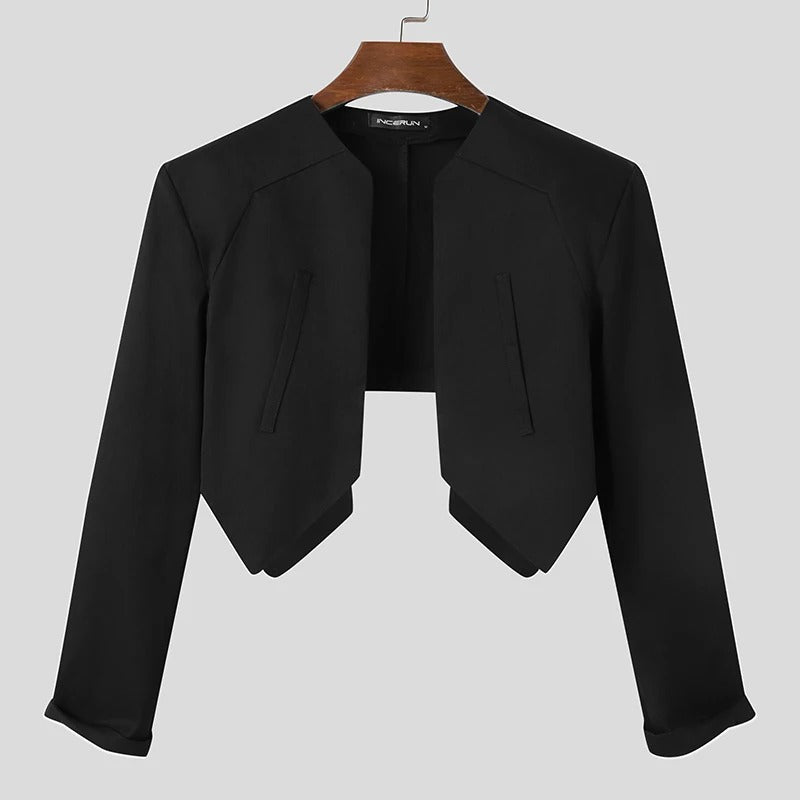 Thomas - Stilvoller Cropped Blazer für Männer