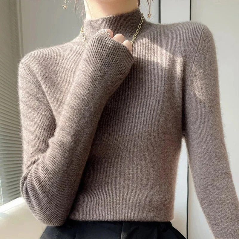 Negasi– Damen Halbrollkragenpullover