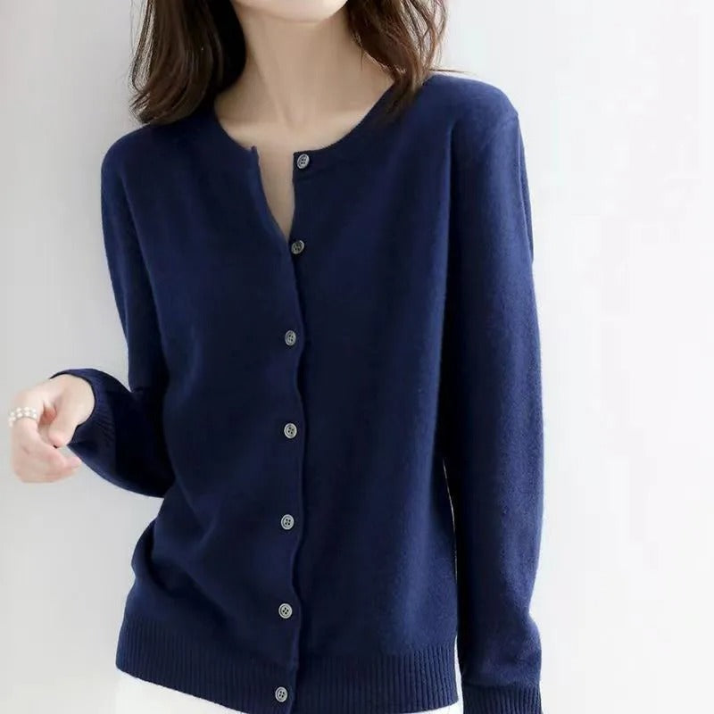 Martha– Einreihiger Cardigan für Damen