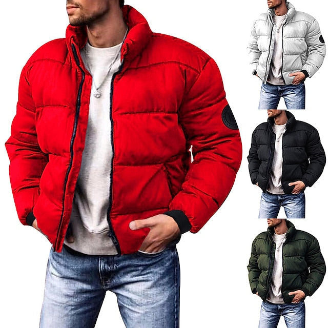 Dazy - Warme Daunen-Winterjacke für Herbst und Winter für Herren