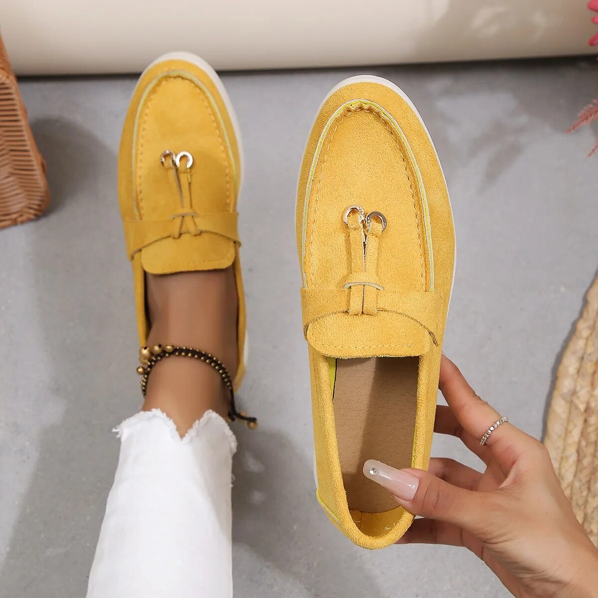 Maria - Wildleder-Loafer